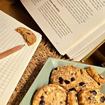 Kahveli - Çikolatalı Cookie